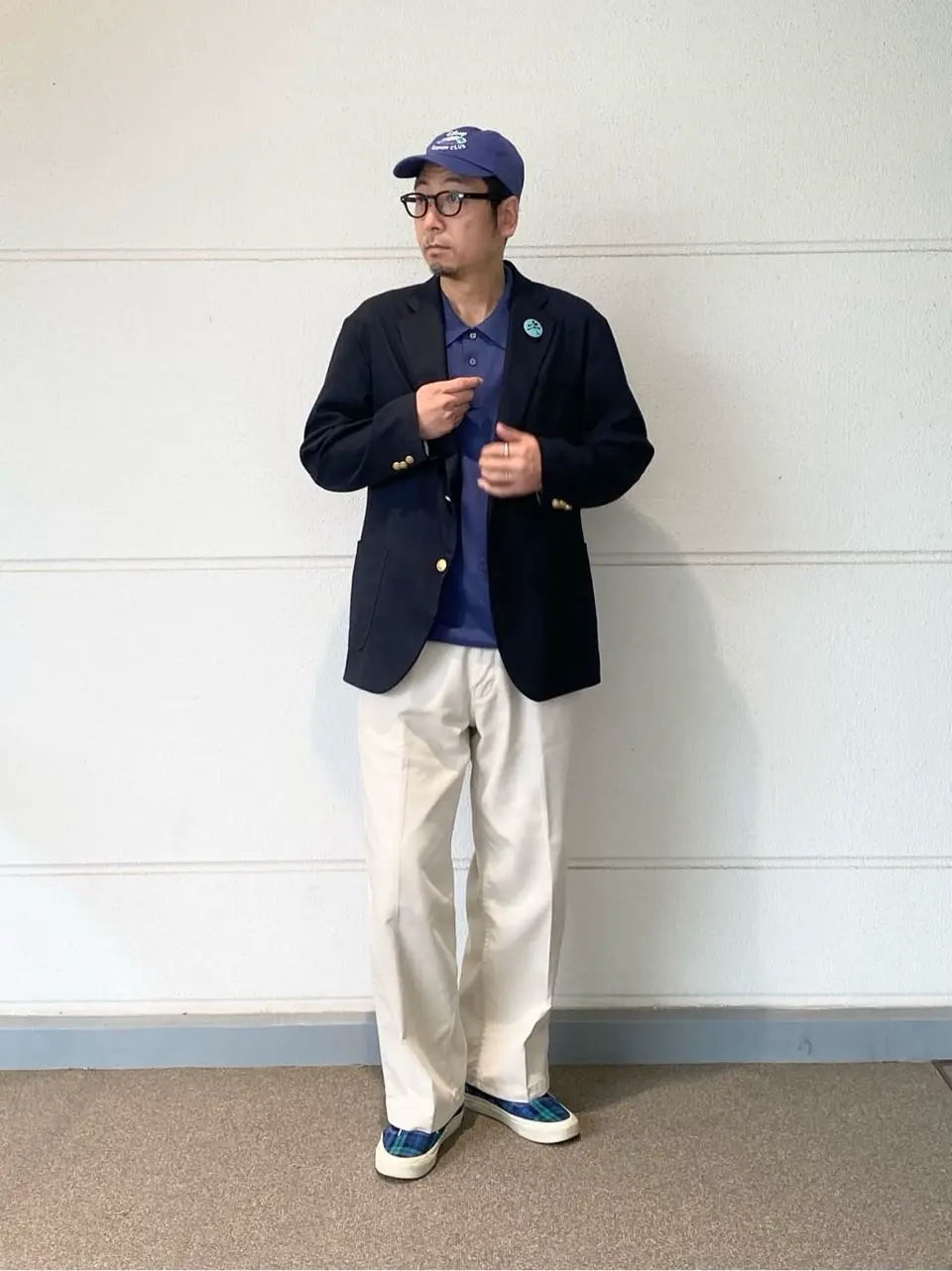 J.PRESS YORK STREET 岩名 コーディネート画像