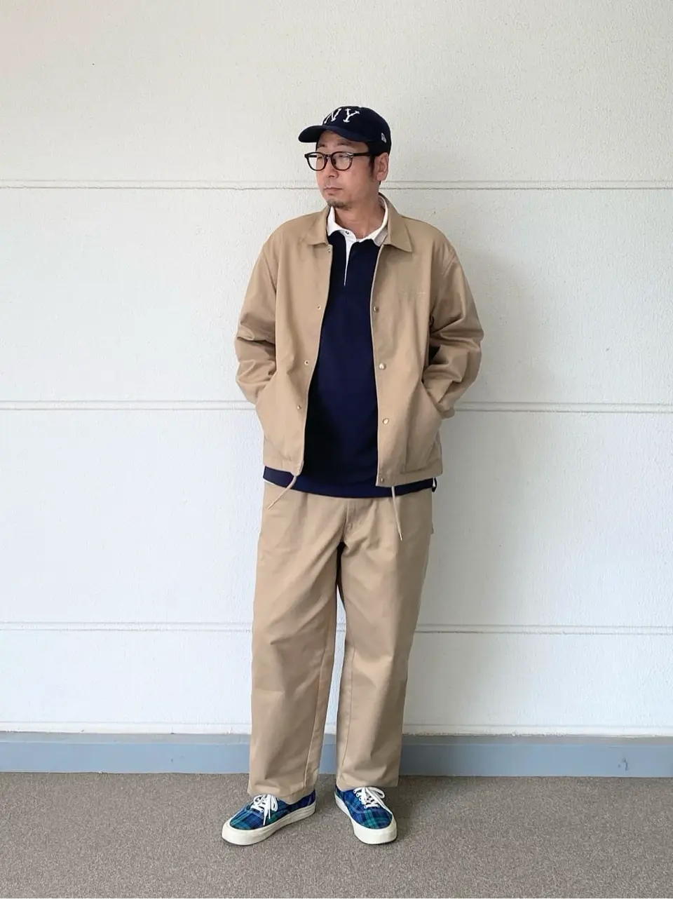 J.PRESS YORK STREET 岩名 コーディネート画像