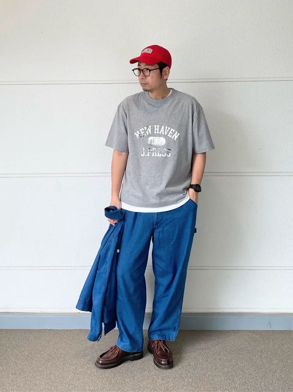 J.PRESS YORK STREET 岩名 コーディネート画像