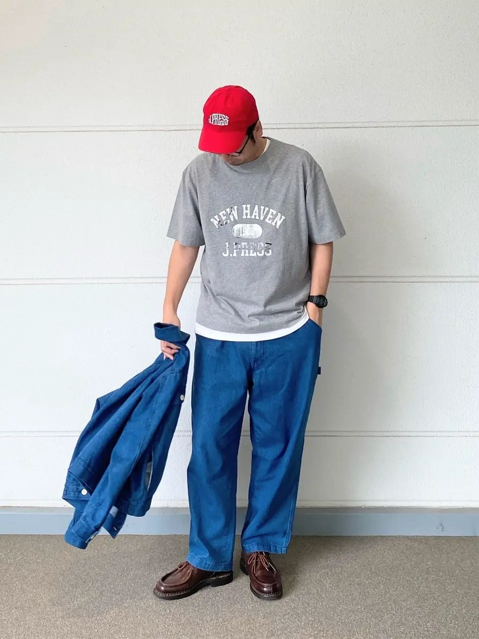 J.PRESS YORK STREET 岩名 コーディネート画像