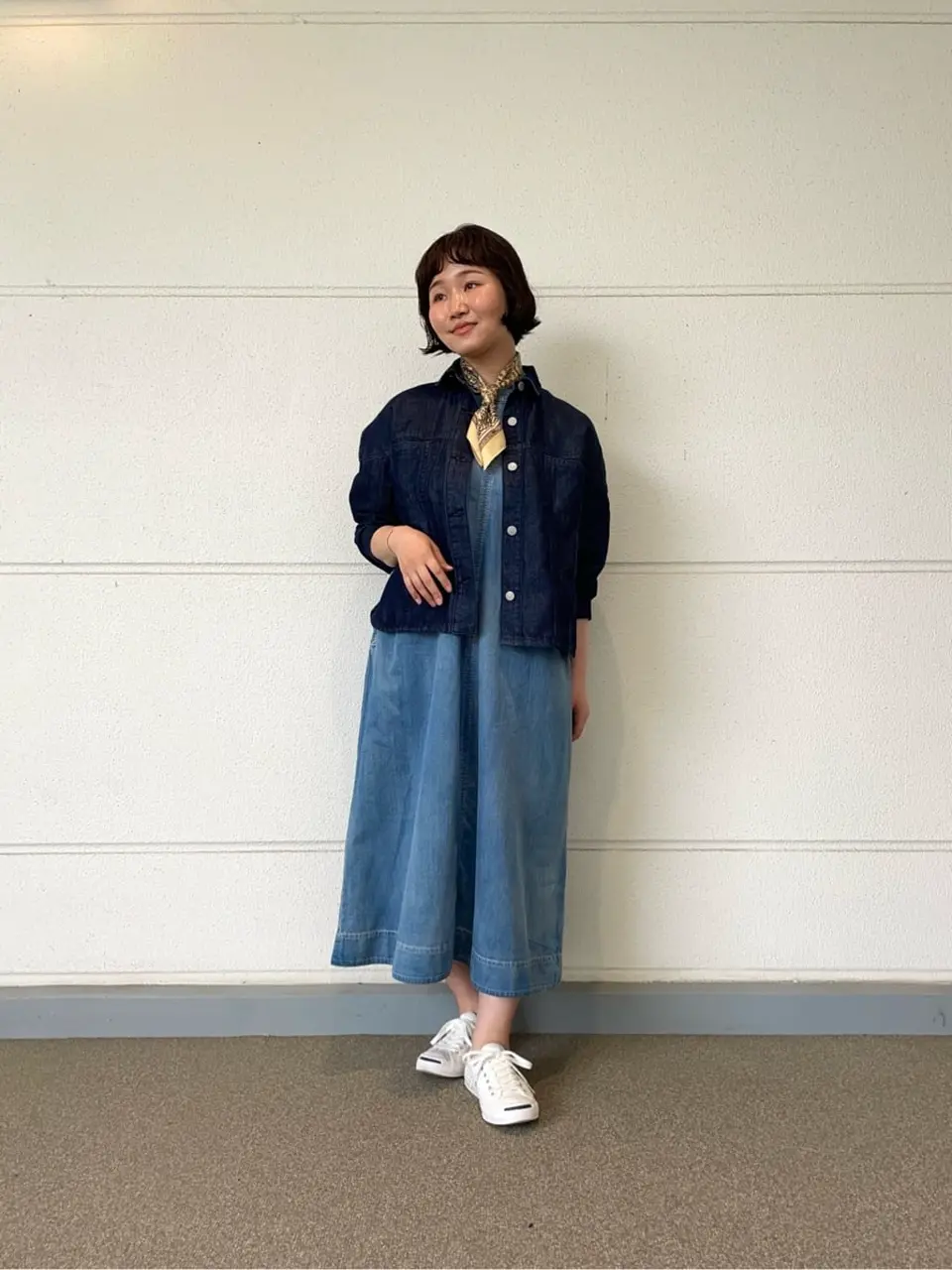 J.PRESS YORK STREET スタッフ コーディネート画像