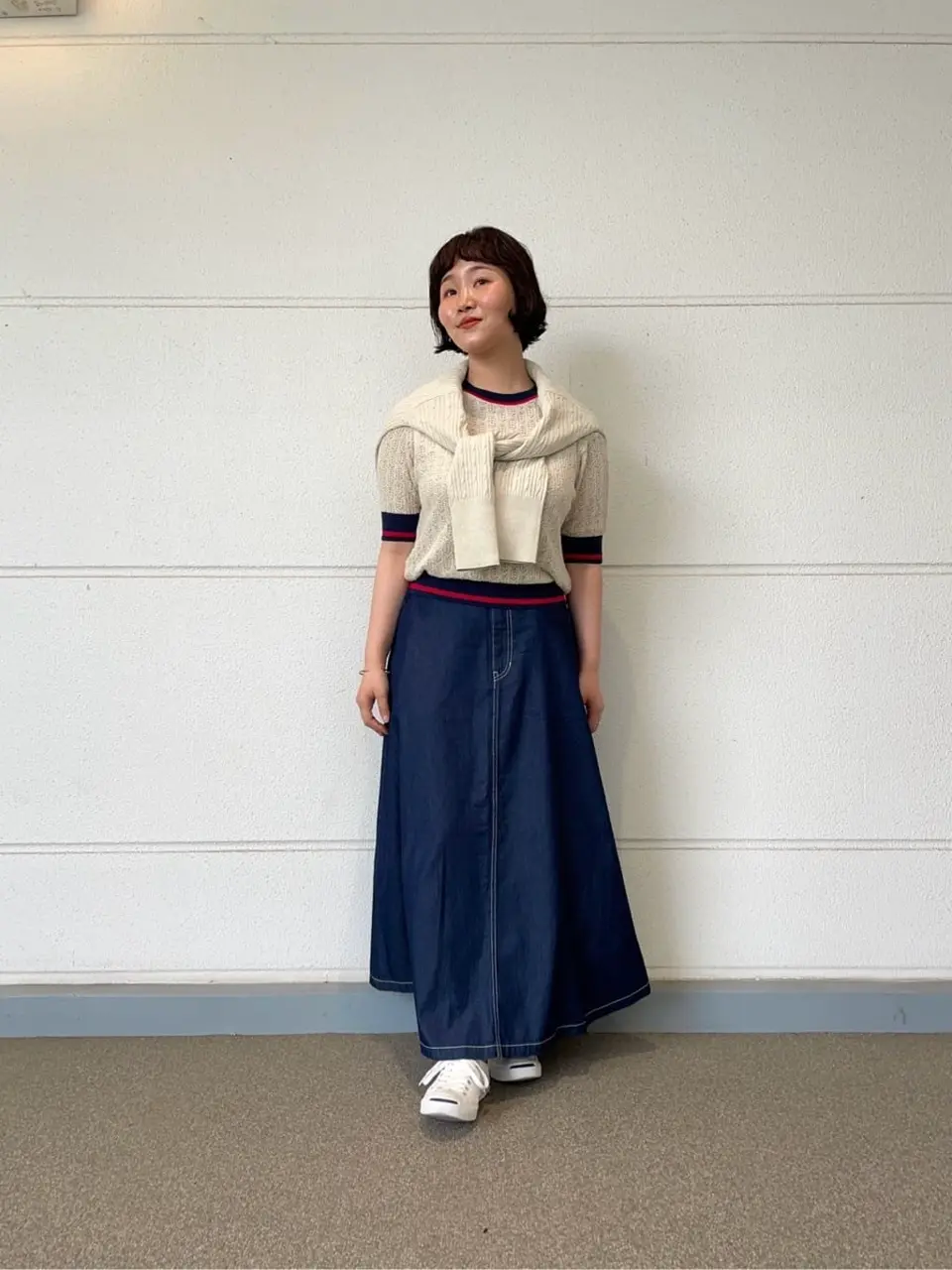 J.PRESS YORK STREET スタッフ コーディネート画像