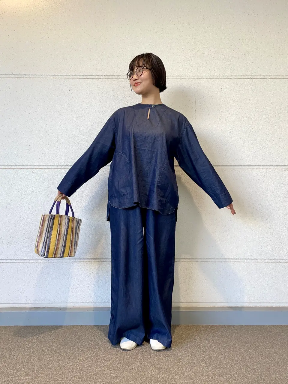 J.PRESS YORK STREET スタッフ コーディネート画像