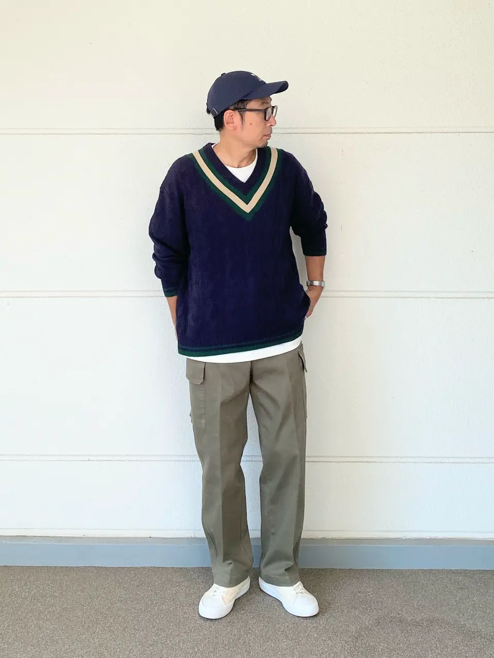 J.PRESS YORK STREET 岩名 コーディネート画像