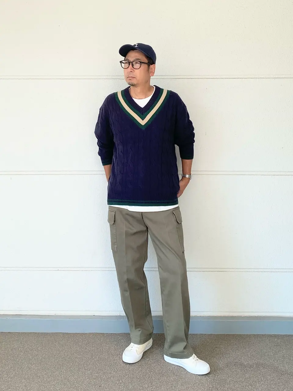 J.PRESS YORK STREET 岩名 コーディネート画像