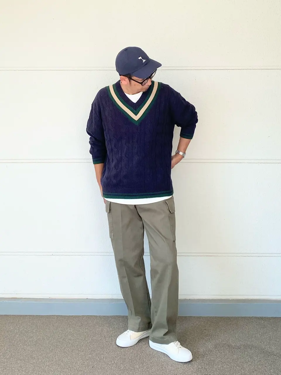 J.PRESS YORK STREET 岩名 コーディネート画像