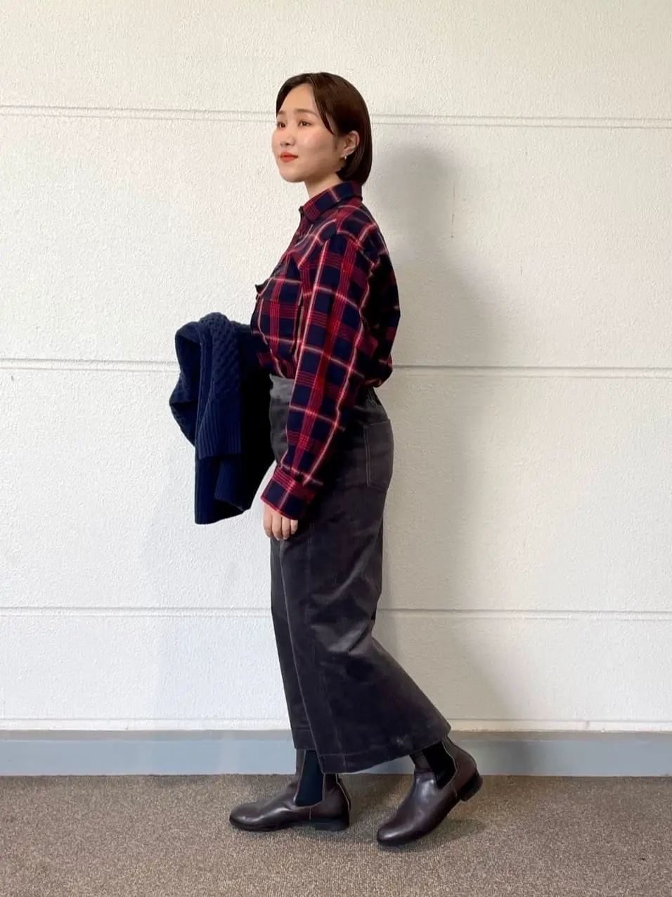 J.PRESS YORK STREET スタッフ コーディネート画像