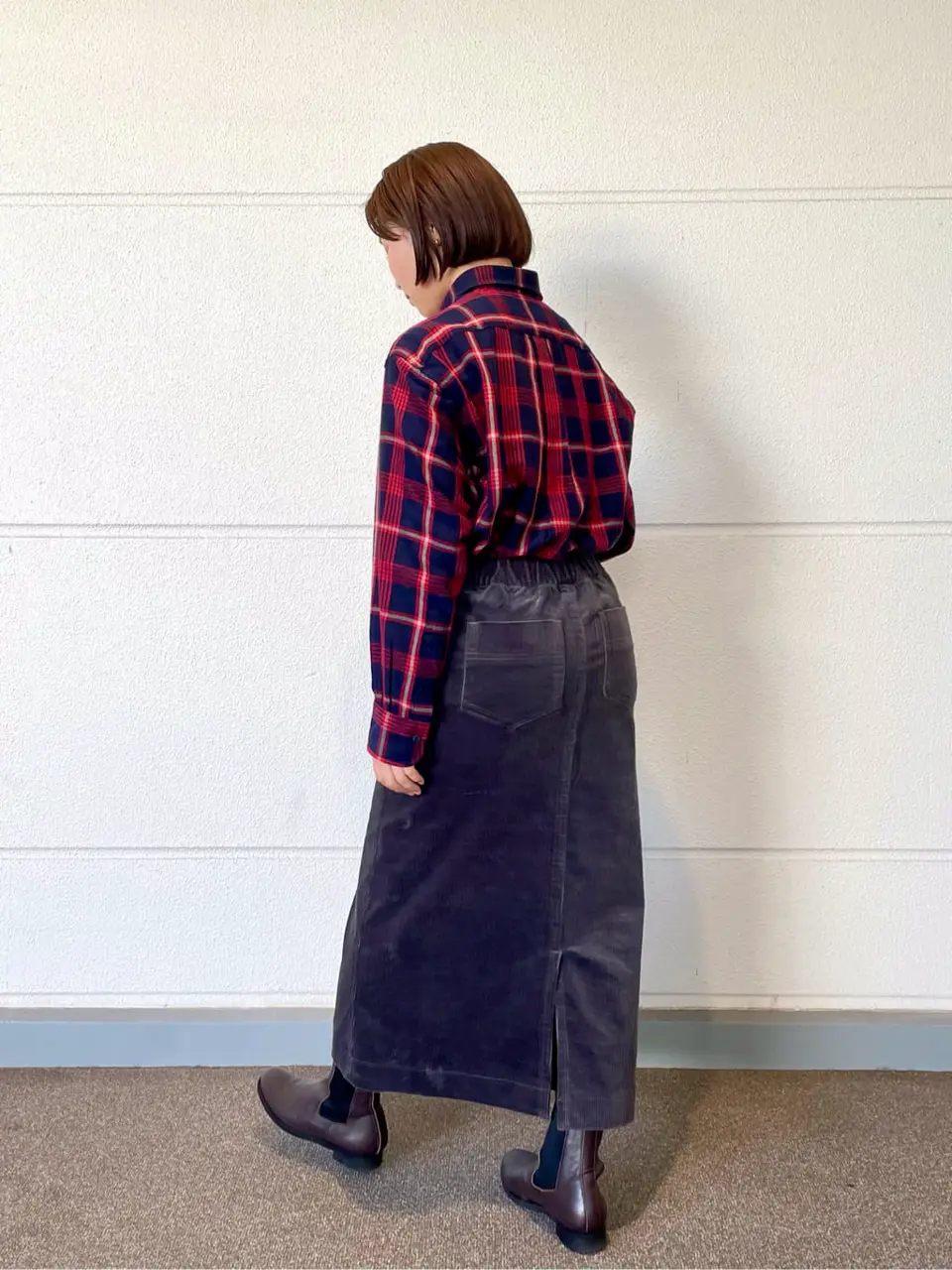 J.PRESS YORK STREET スタッフ コーディネート画像