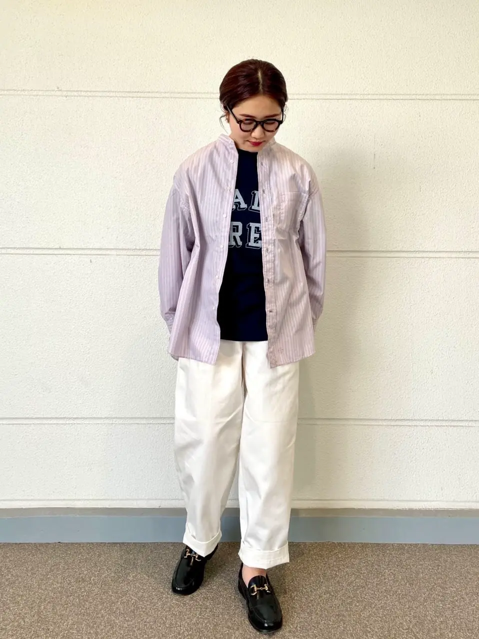 J.PRESS YORK STREET スタッフ コーディネート画像