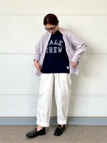 J.PRESS YORK STREET スタッフ コーディネート画像