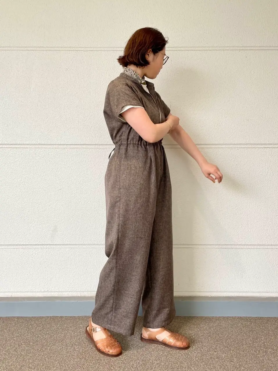 J.PRESS YORK STREET スタッフ コーディネート画像