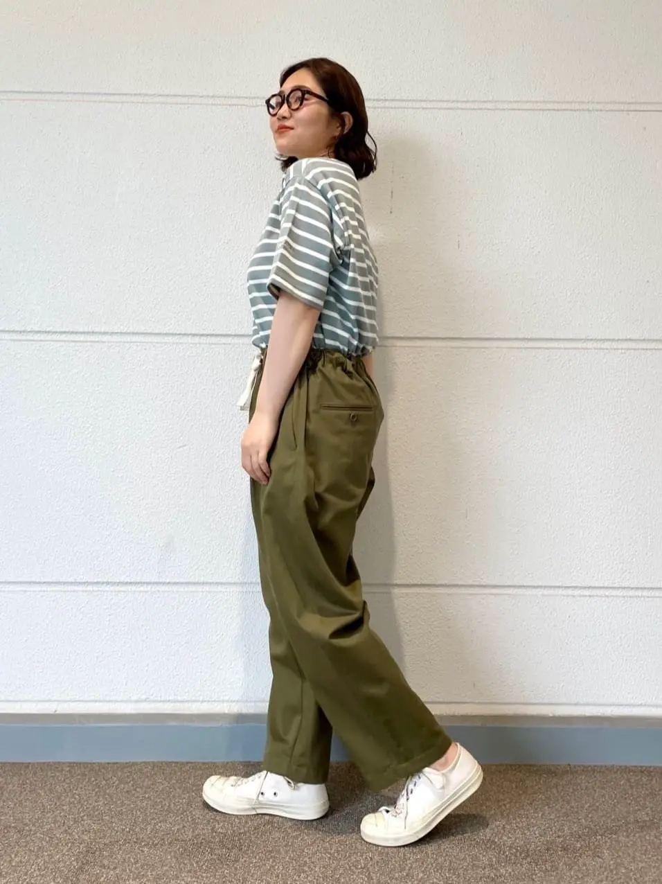 J.PRESS YORK STREET スタッフ コーディネート画像