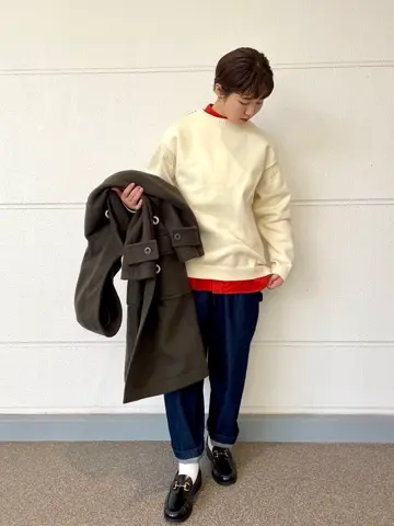 J.PRESS YORK STREET スタッフ コーディネート画像