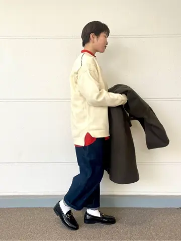 J.PRESS YORK STREET スタッフ コーディネート画像