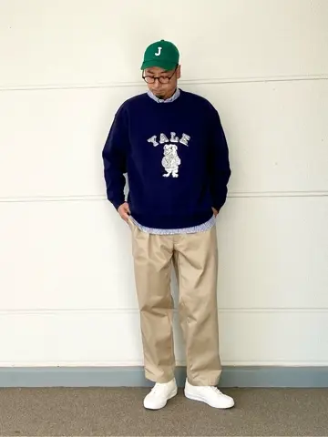 J.PRESS YORK STREET 岩名 コーディネート画像