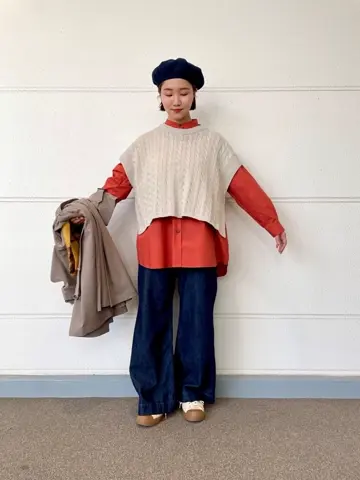 J.PRESS YORK STREET スタッフ コーディネート画像