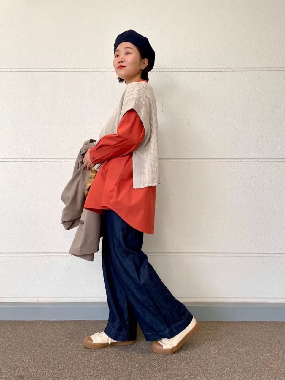 J.PRESS YORK STREET スタッフ コーディネート画像