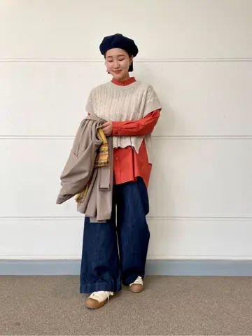 J.PRESS YORK STREET スタッフ コーディネート画像