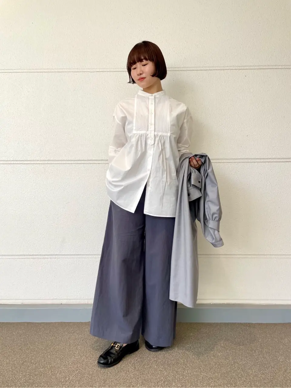 J.PRESS YORK STREET スタッフ コーディネート画像