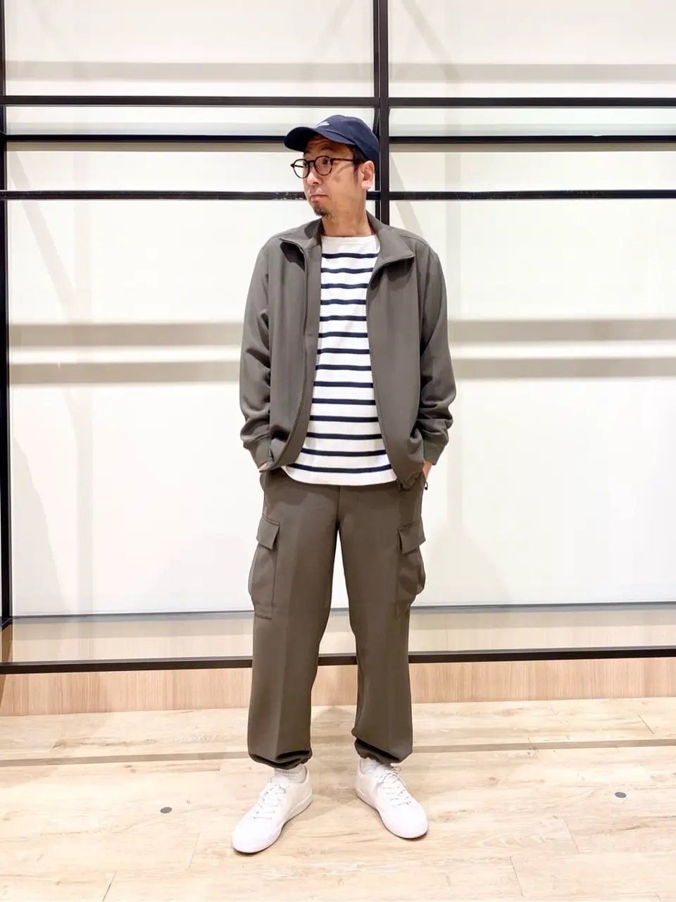 J.PRESS YORK STREET 岩名 コーディネート画像