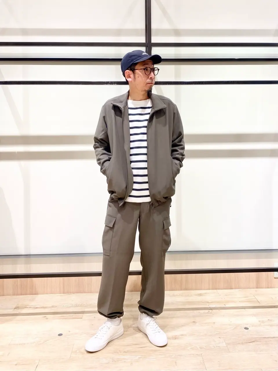 J.PRESS YORK STREET 岩名 コーディネート画像