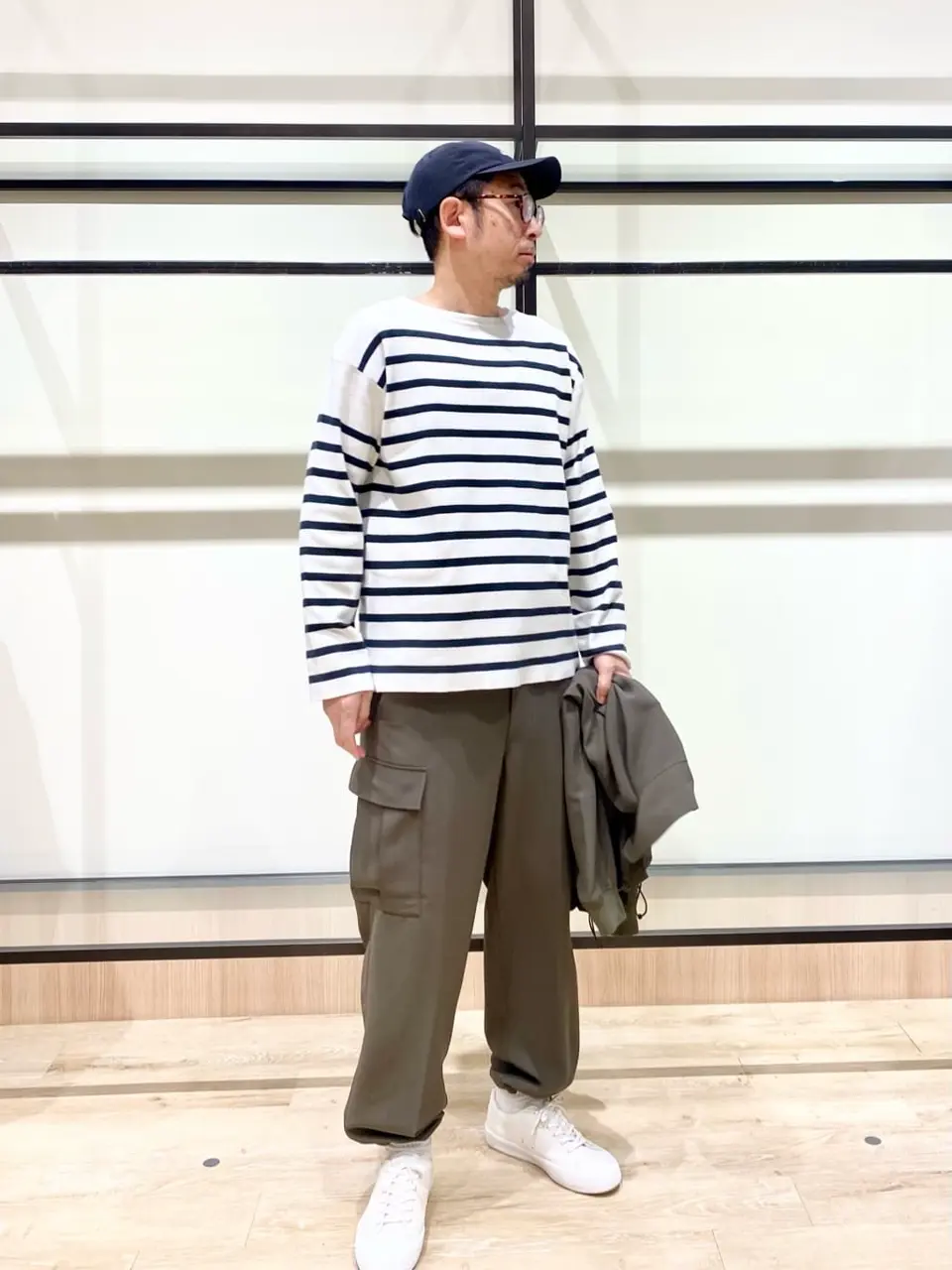 J.PRESS YORK STREET 岩名 コーディネート画像