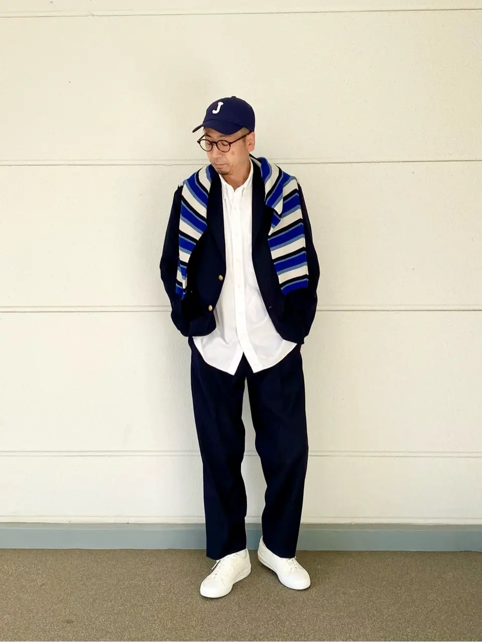 J.PRESS YORK STREET 岩名 コーディネート画像