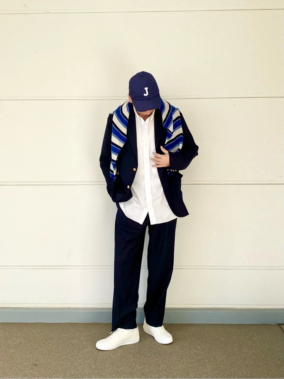 J.PRESS YORK STREET 岩名 コーディネート画像