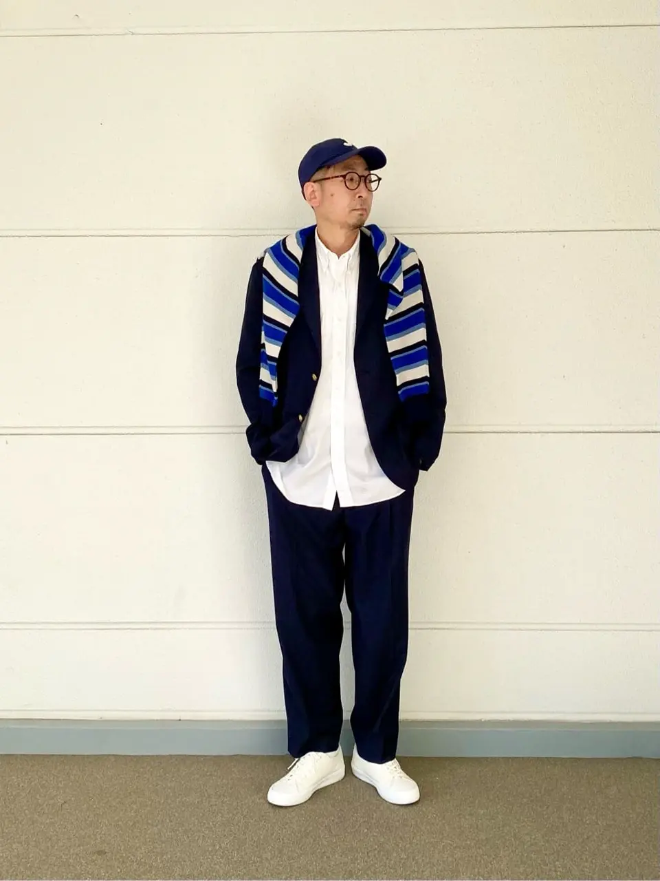 J.PRESS YORK STREET 岩名 コーディネート画像