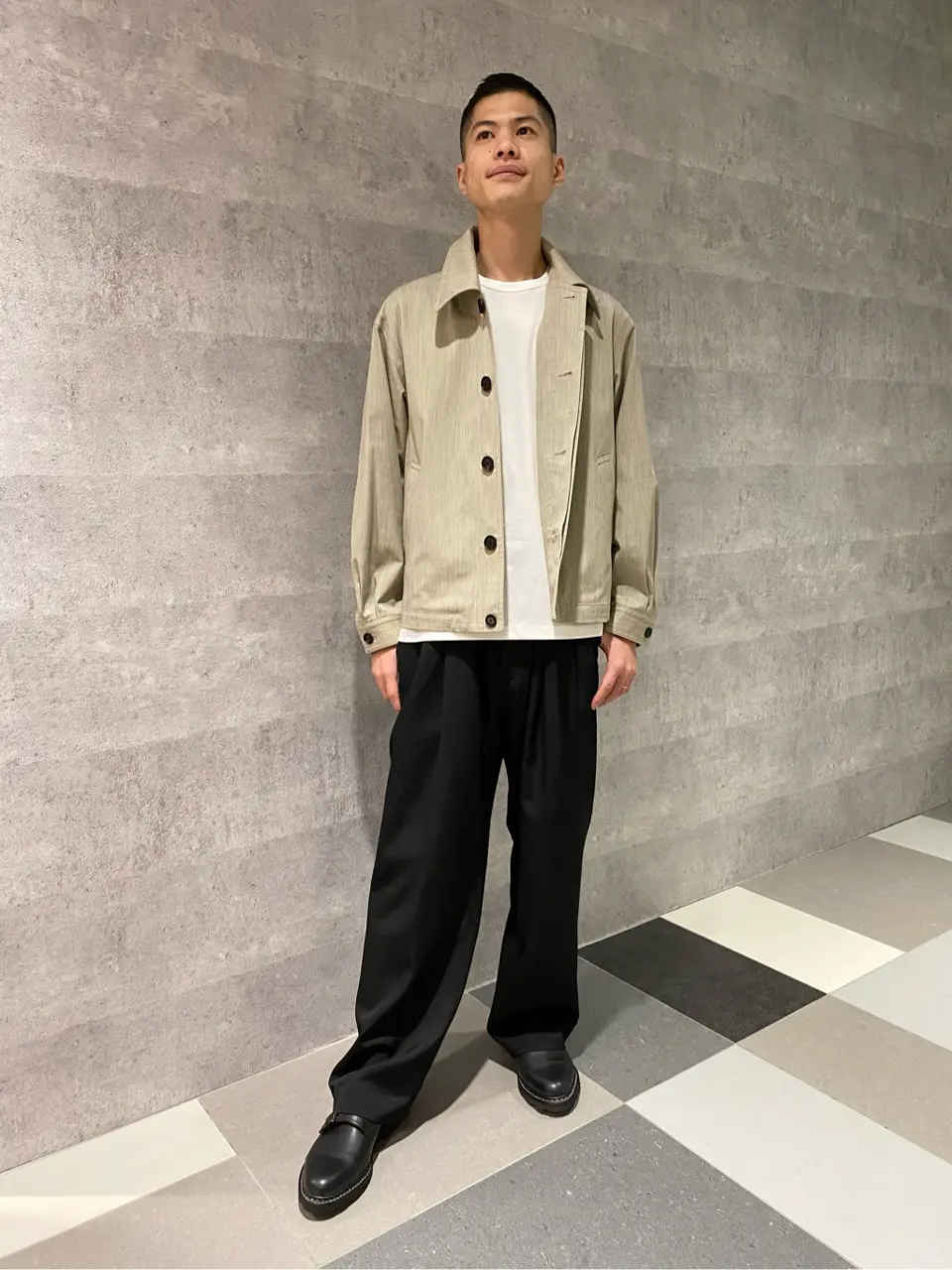 JOSEPH HOMME 吉宮 コーディネート画像