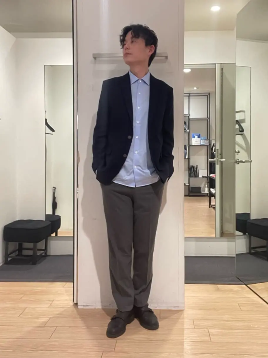 JOSEPH HOMME 佐藤健人 コーディネート画像