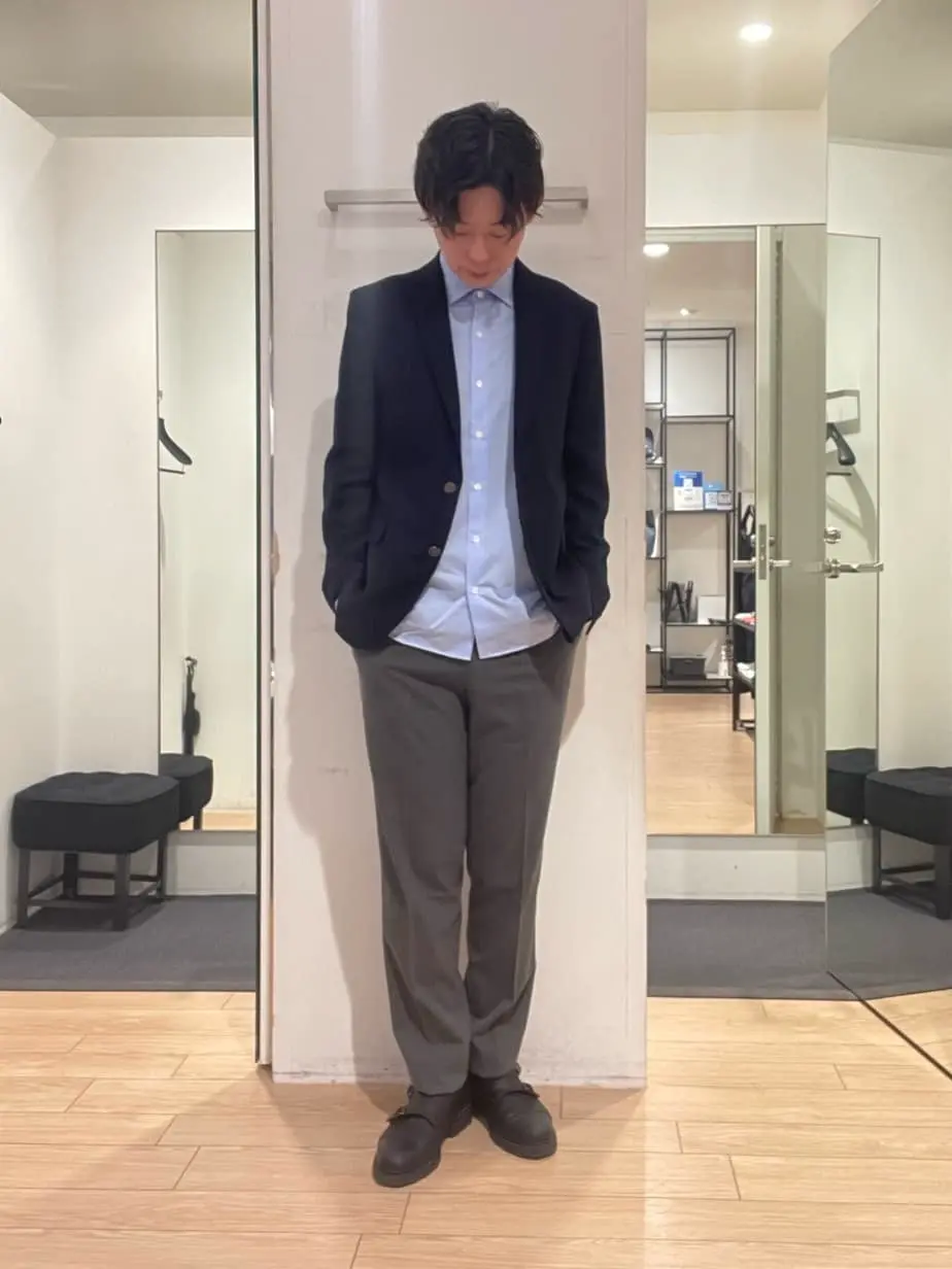 JOSEPH HOMME 佐藤健人 コーディネート画像