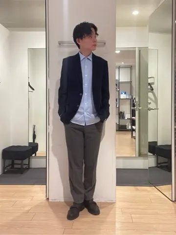 JOSEPH HOMME 佐藤健人 コーディネート画像