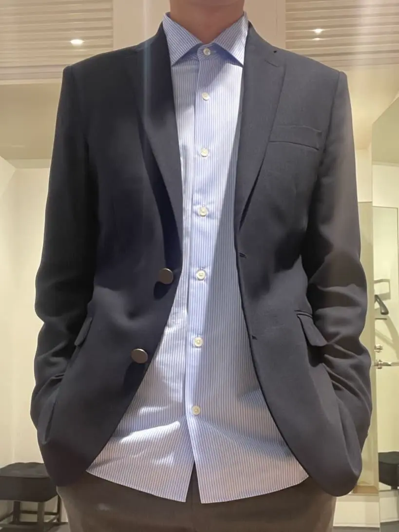 JOSEPH HOMME 佐藤健人 コーディネート画像