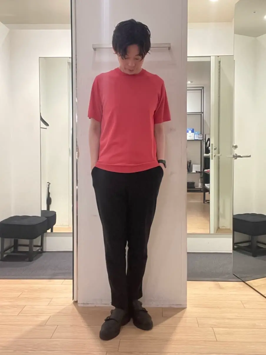 JOSEPH HOMME 佐藤健人 コーディネート画像