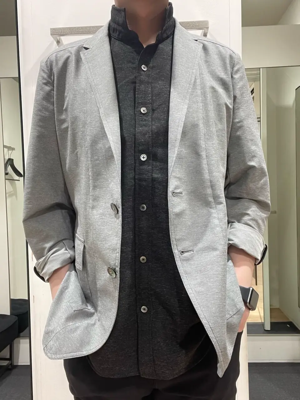 JOSEPH HOMME 佐藤健人 コーディネート画像