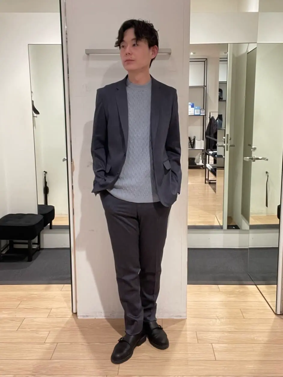 JOSEPH HOMME 佐藤健人 コーディネート画像