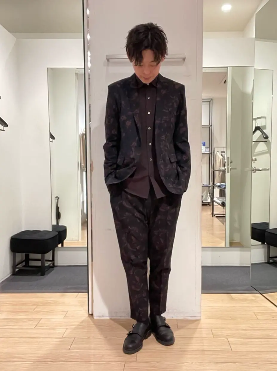 JOSEPH HOMME 佐藤健人 コーディネート画像