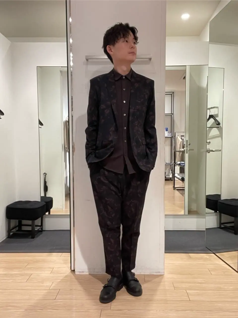 JOSEPH HOMME 佐藤健人 コーディネート画像