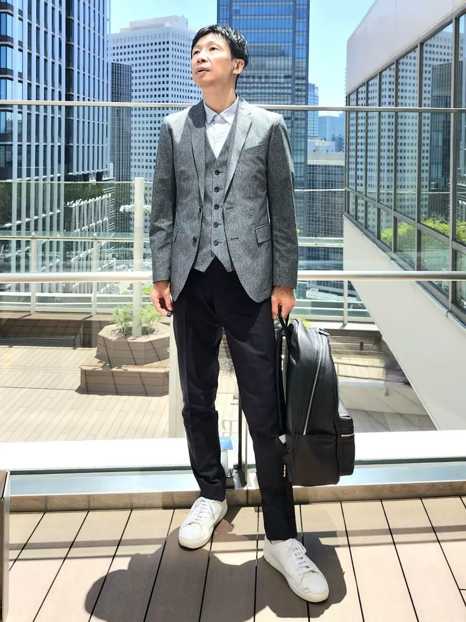 JOSEPH HOMME 泉 コーディネート画像