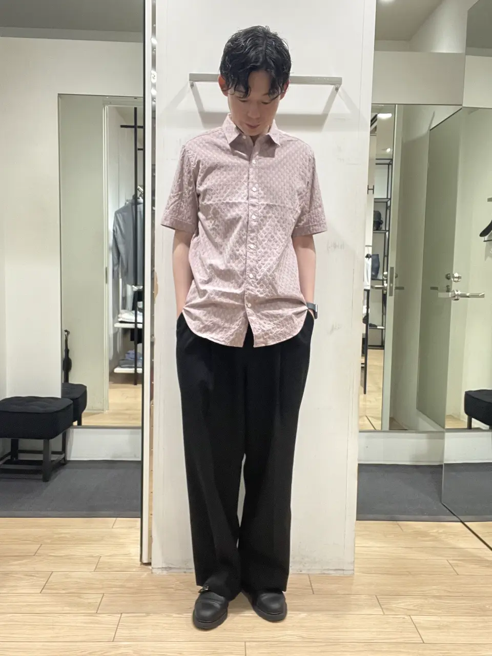 JOSEPH HOMME 佐藤健人 コーディネート画像