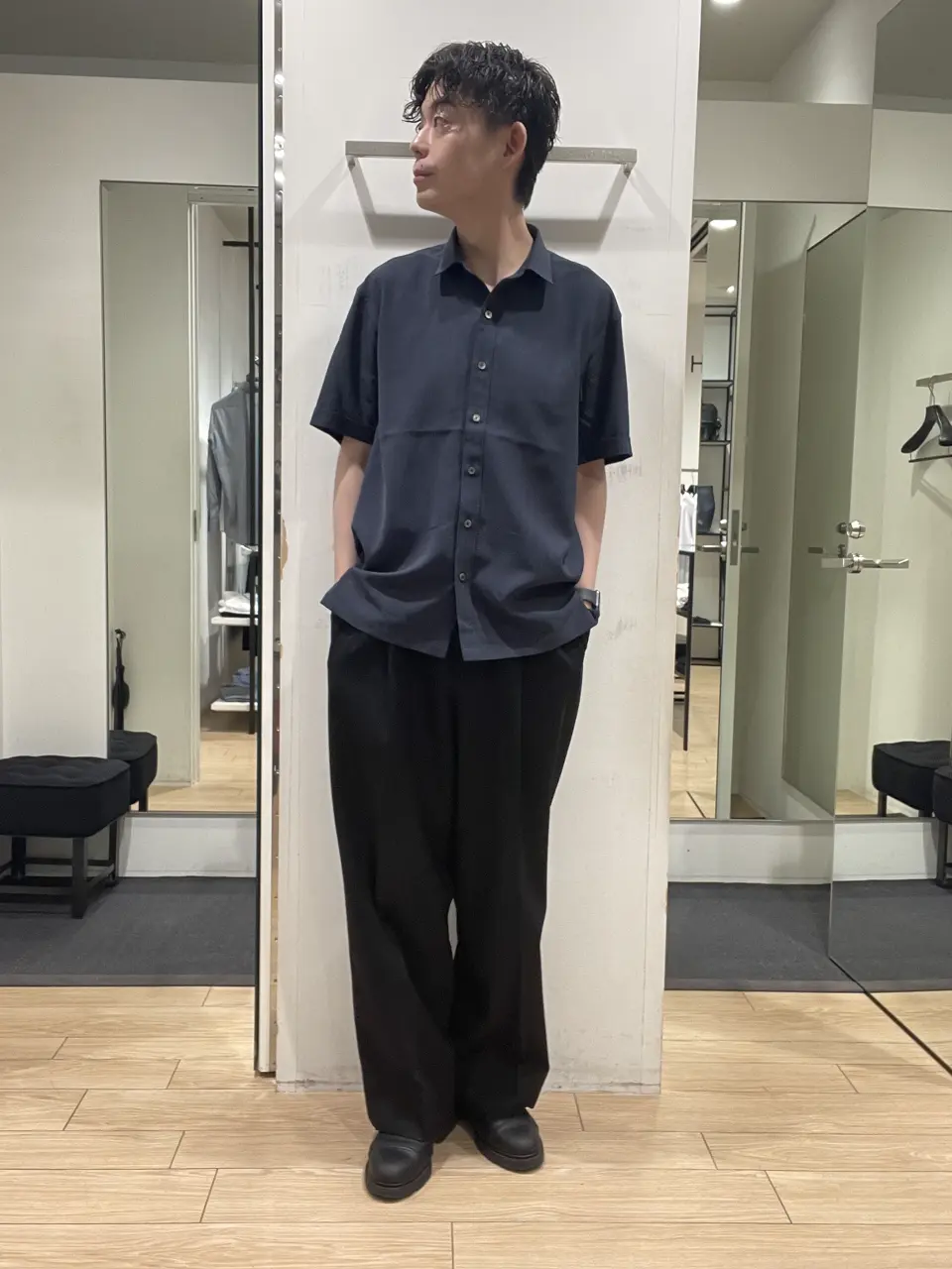 JOSEPH HOMME 佐藤健人 コーディネート画像