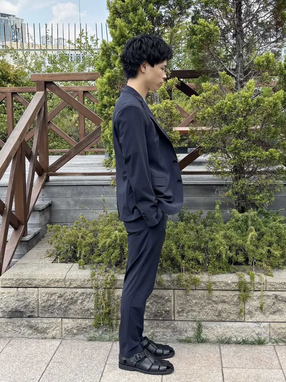 JOSEPH HOMME 大窪 コーディネート画像