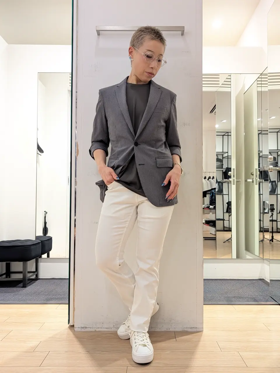 JOSEPH HOMME 橋本 コーディネート画像