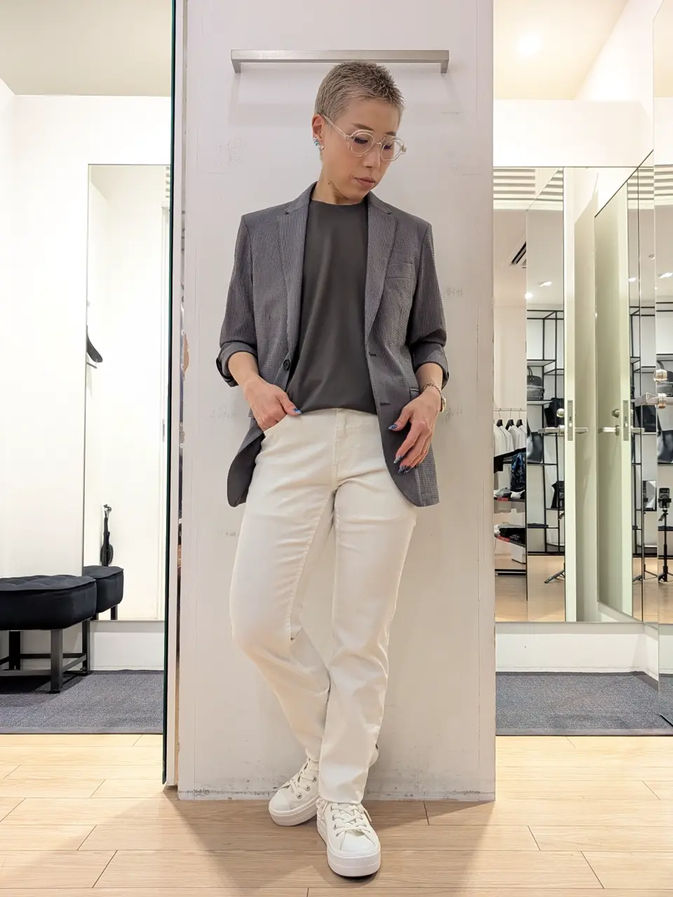 JOSEPH HOMME 橋本 コーディネート画像