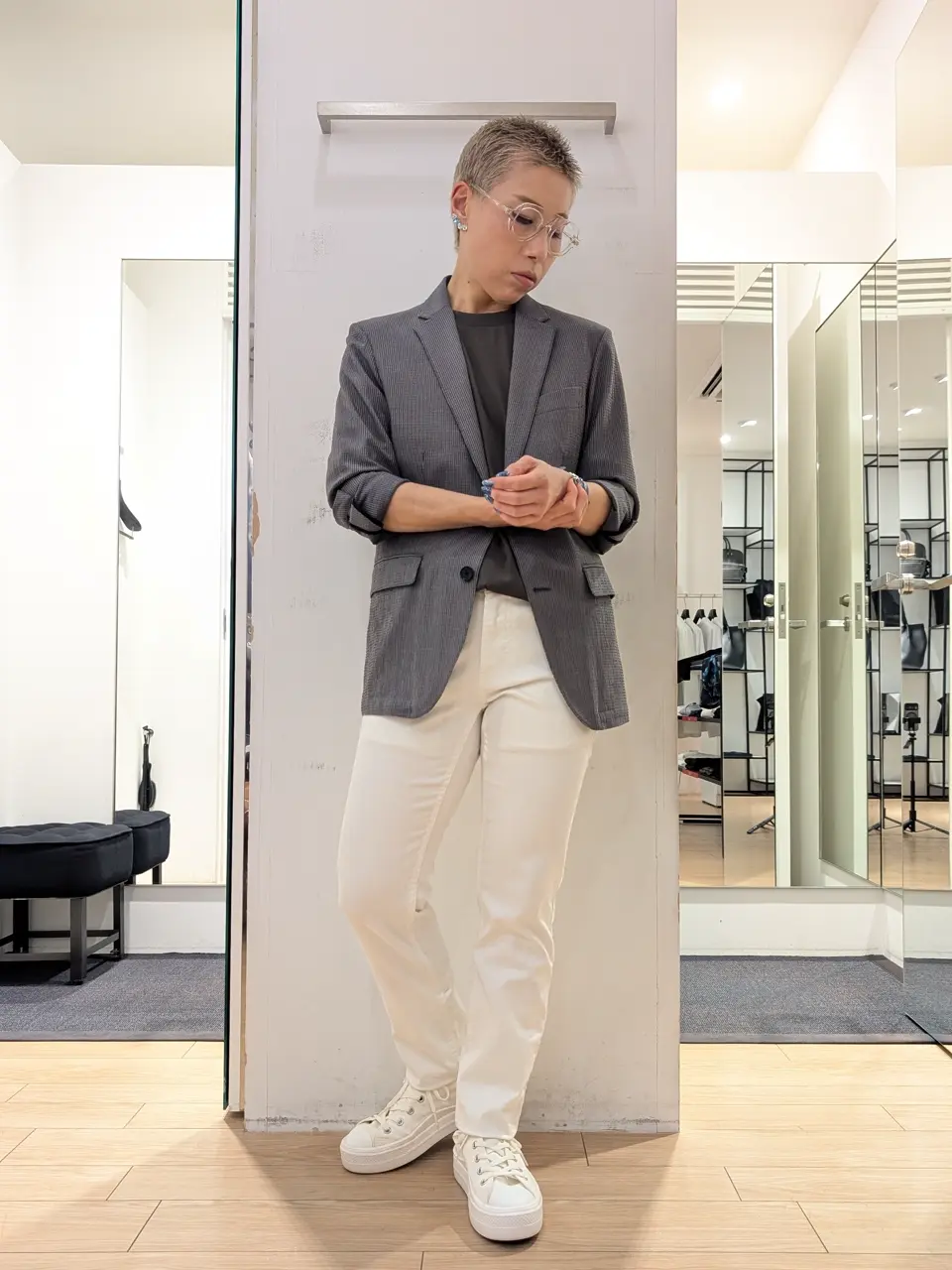 JOSEPH HOMME 橋本 コーディネート画像