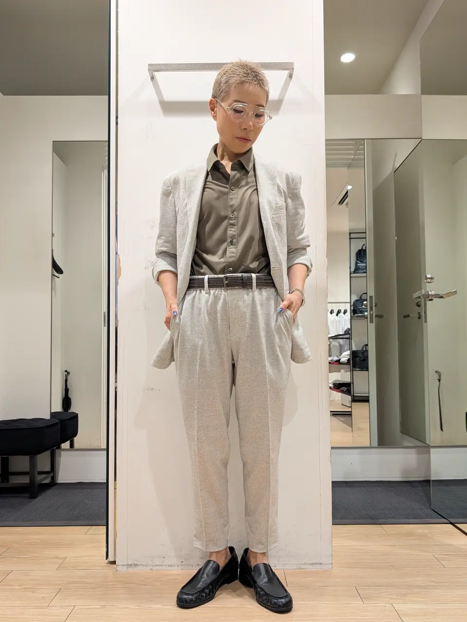 JOSEPH HOMME 橋本 コーディネート画像