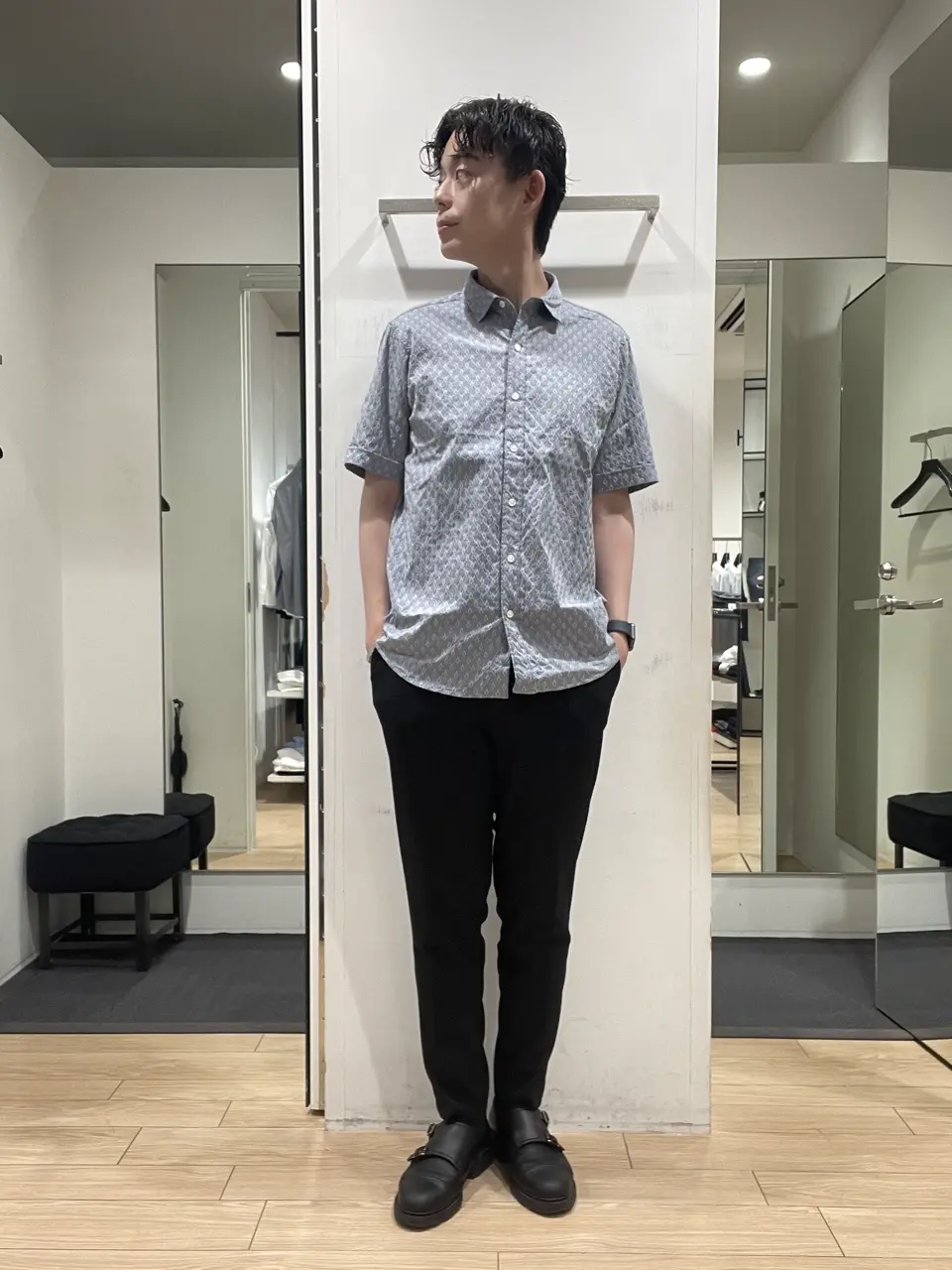 JOSEPH HOMME 佐藤健人 コーディネート画像