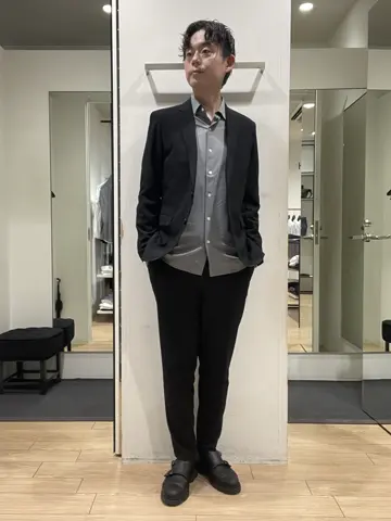 JOSEPH HOMME 佐藤健人 コーディネート画像