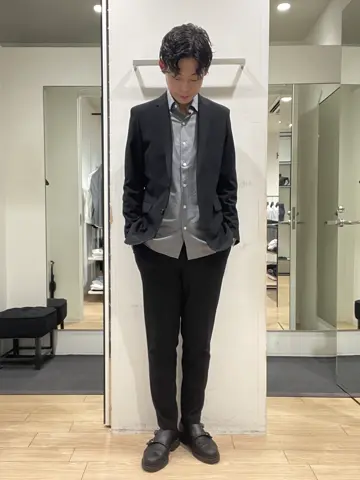 JOSEPH HOMME 佐藤健人 コーディネート画像